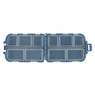 FishUSA Flagship Terminal Tackle Box size Small open lid shows 10 individually sealed  lock/snap compartments